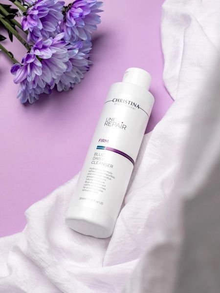 Очищувач з екстрактом блакитної маргаритки Christina Крістіна Line Repair Firm Blue Daisy Cleanser, 300 мл  CHR875 фото