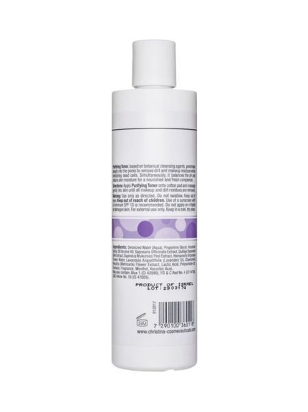 Очищающий тоник с лавандой для сухой кожи Кристина Christina Fresh Purifying Toner for dry skin with Lavender 300 мл &mdash; бережное очищение, глубокое увлажнение и успокоение CHR011 фото