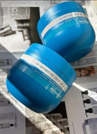Восстанавливающая маска Elgon Colorcare Re-Animation Pack 300 мл для поврежденных волос 1263417 фото