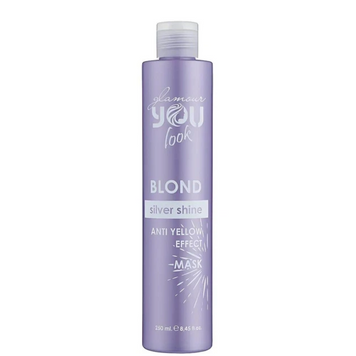 Маска от желтизны You Look Blond Silver Shine Anti-Yellow Mask 250 мл для блондинок Ю Лук для нейтрализации желтизны 1263016 фото