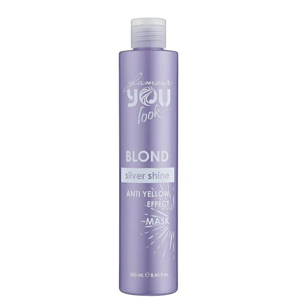 Маска от желтизны You Look Blond Silver Shine Anti-Yellow Mask 250 мл для блондинок Ю Лук для нейтрализации желтизны 1263016 фото