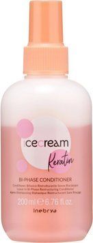 Двухфазный кондиционер с кератином Inebrya Ice Cream Keratin Bi-Phase Conditioner 200 мл 1254390 фото