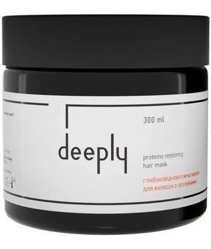 Глубоко восстанавливающая маска для волос с протеинами Deeply Proteino Restoring Hair Mask 300 мл 1283218 фото