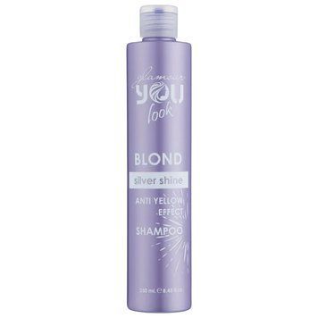 Шампунь от желтизны You Look Blond Silver Shine Anti-Yellow Shampoo 250 мл для блондинок Ю Лук для нейтрализации желтизны 1263012 фото