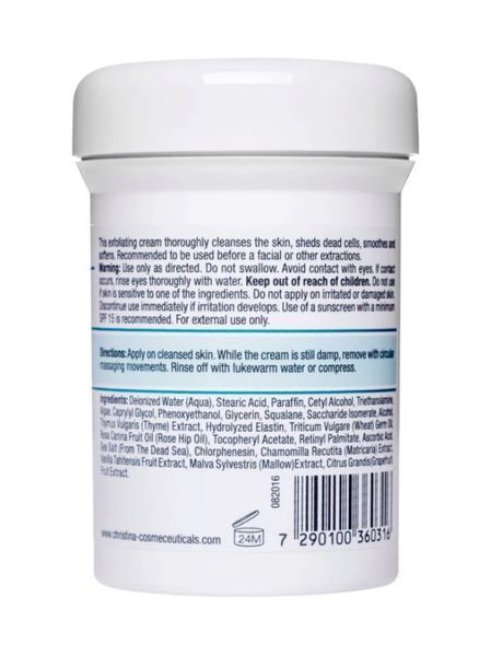Пілінг-гомаж з вітаміном Е для всіх типів шкіри Крістіна Christina Peeling Gommage with Vitamin E 250 мл &mdash; делікатна ексфоліація, глибоке очищення та антиоксидантний захист CHR031 фото