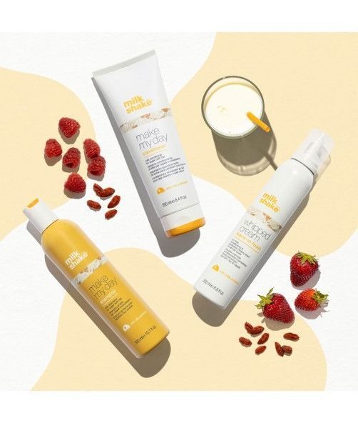 Зволожуюча незмивна крем-пінка Milk_Shake Whipped Cream Leave-in Foam 200 мл для сухого ламкого волосся 1257045 фото